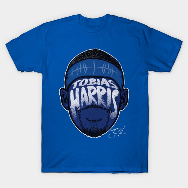 Tobias Harris Philadelphia Player Silhouette T-Shirt by danlintonpro